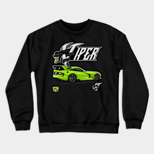 DODGE VIPER SRT 10 (GREEN) Crewneck Sweatshirt